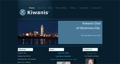 Desktop Screenshot of kiwanis-okc.org